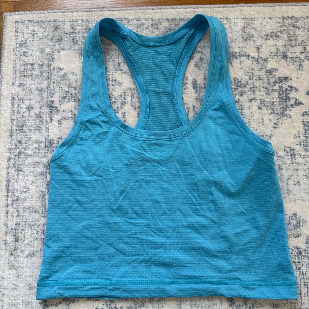 Blue Racerback Lululemon Tank